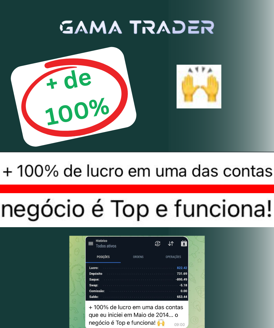 DEPOIMENTO 18 GAMA TRADER FOREX