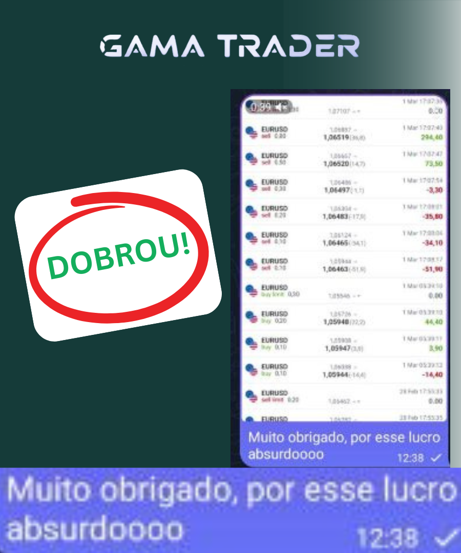 DEPOIMENTO 22 GAMA TRADER FOREX