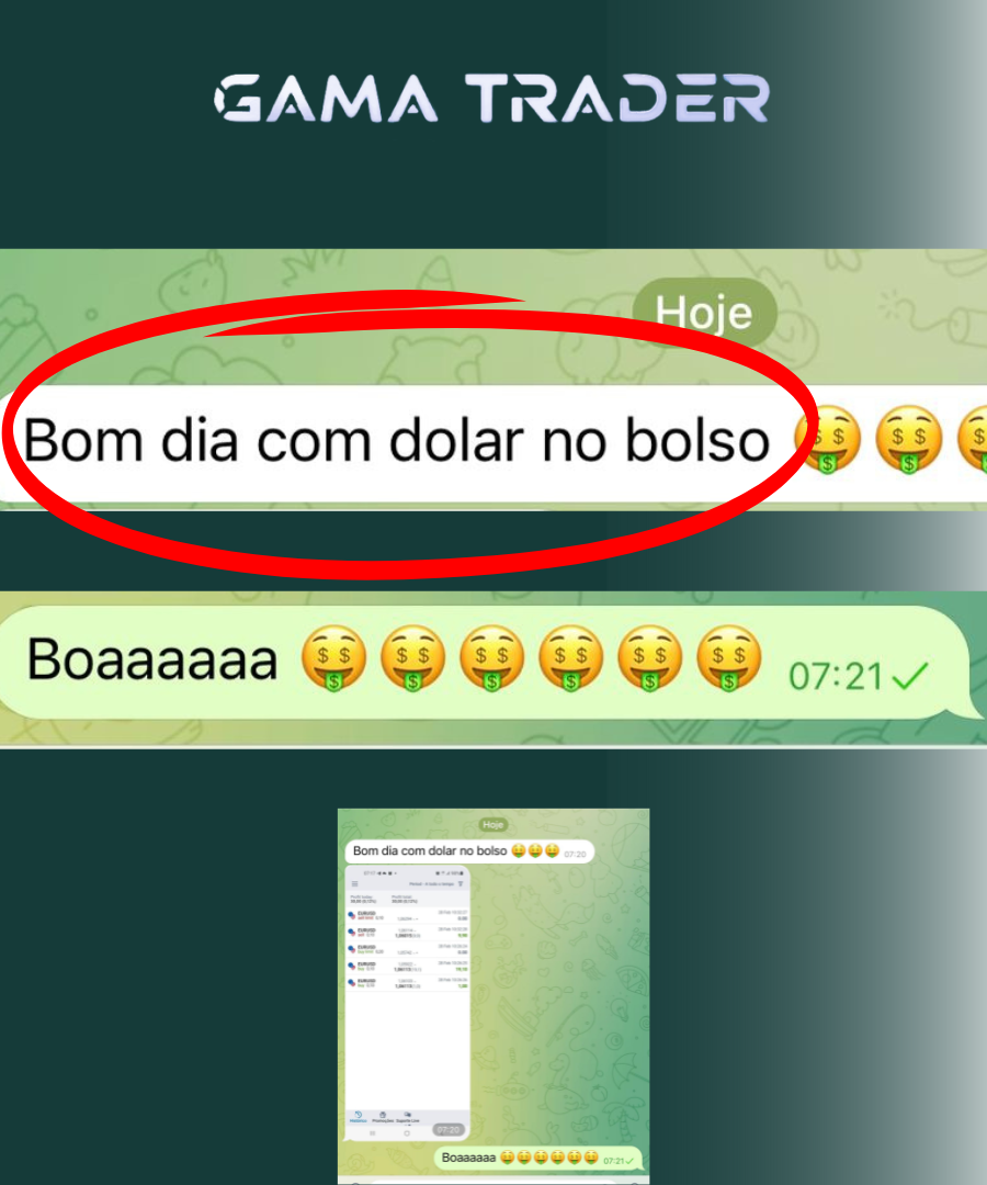 DEPOIMENTO 33 GAMA TRADER FOREX